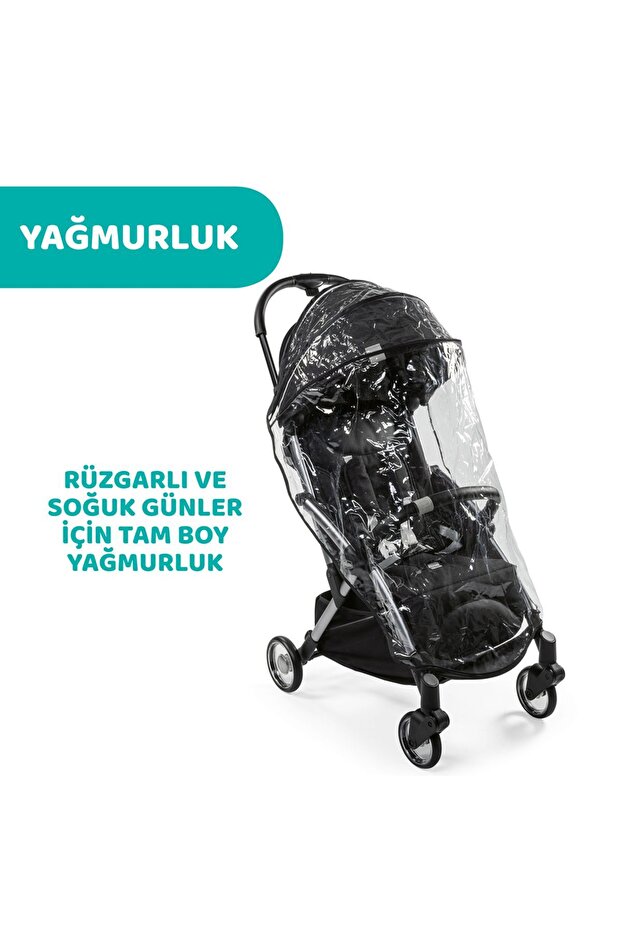 Chicco Goody Plus Graphıte Bebek Arabası görsel 5