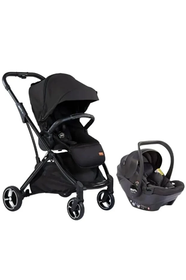 Kraft Viva I-Size Travel Sistem Bebek Arabası Black 1*1