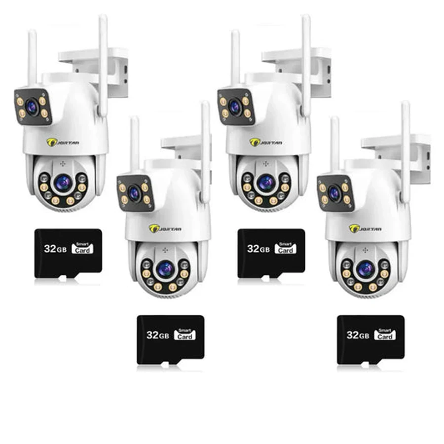 2 kameralı güvenlik seti AI hareket algılamalı yerel kayıtlı
