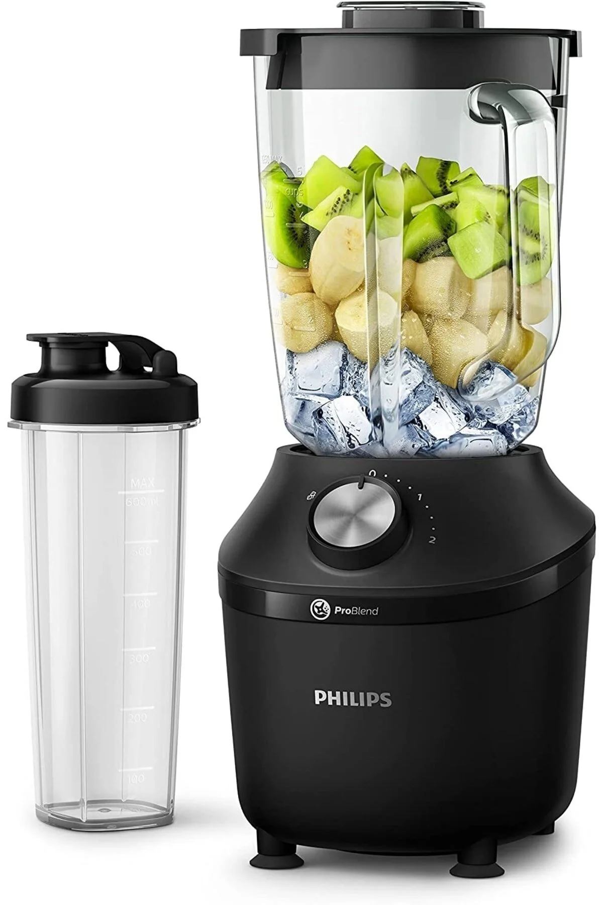 Philips 3000 Serisi Blender ProBlend Crush Teknolojisi 600W, 2 Lt, 2 Hız Ayarı, HR2291/41