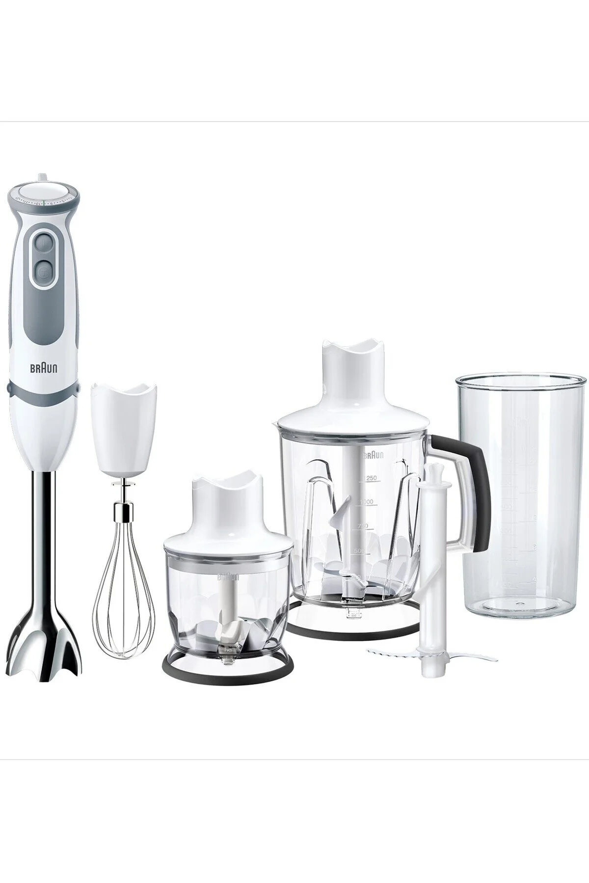 Braun Mq5245wh Multiquick 5 Vario 1000 W El Blender Seti