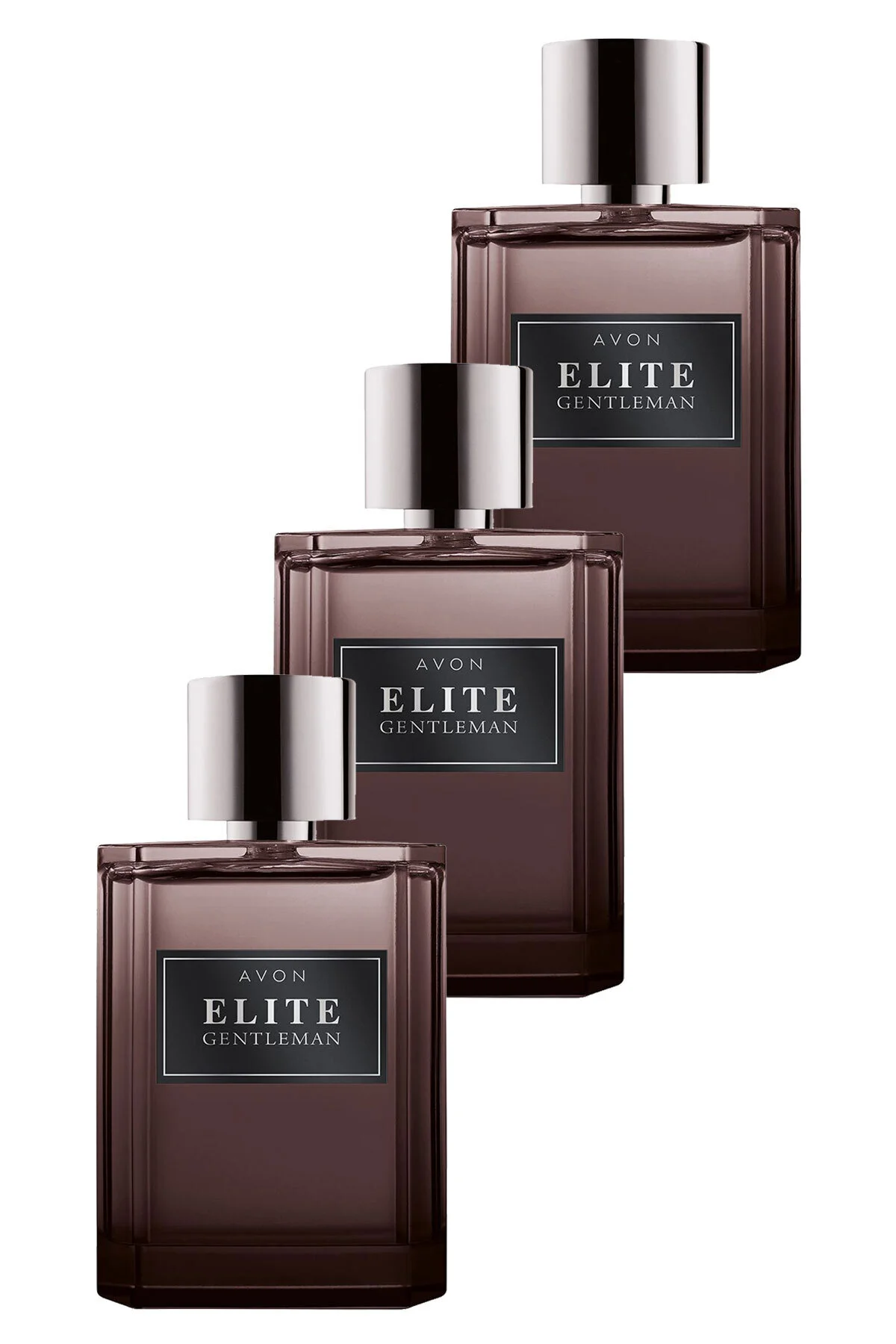 Avon Elite Gentleman Erkek Parfüm Edt 75 Ml. Üçlü Set