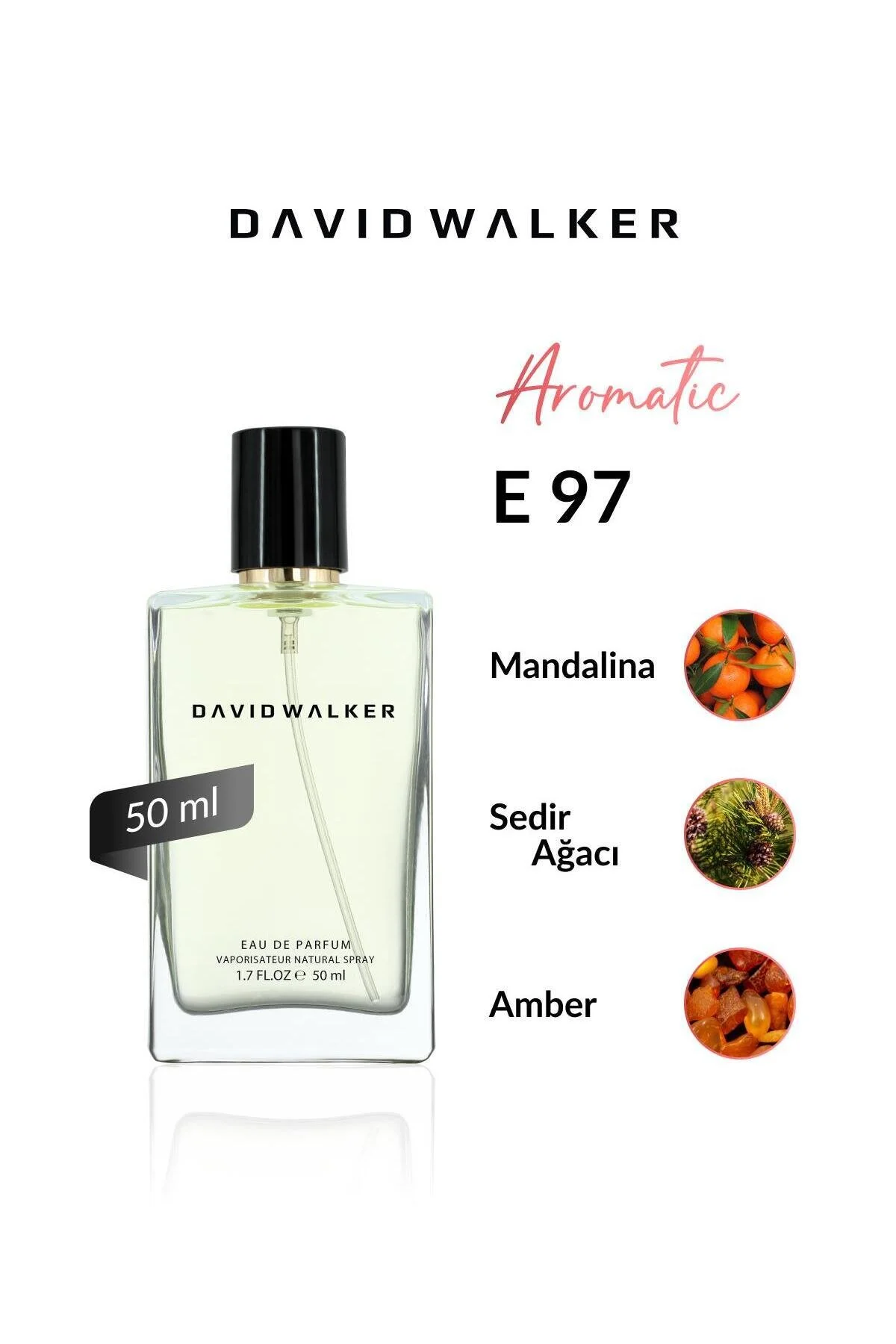 David Walker E97 Bavari 50 ml Erkek Parfüm | Aromatic