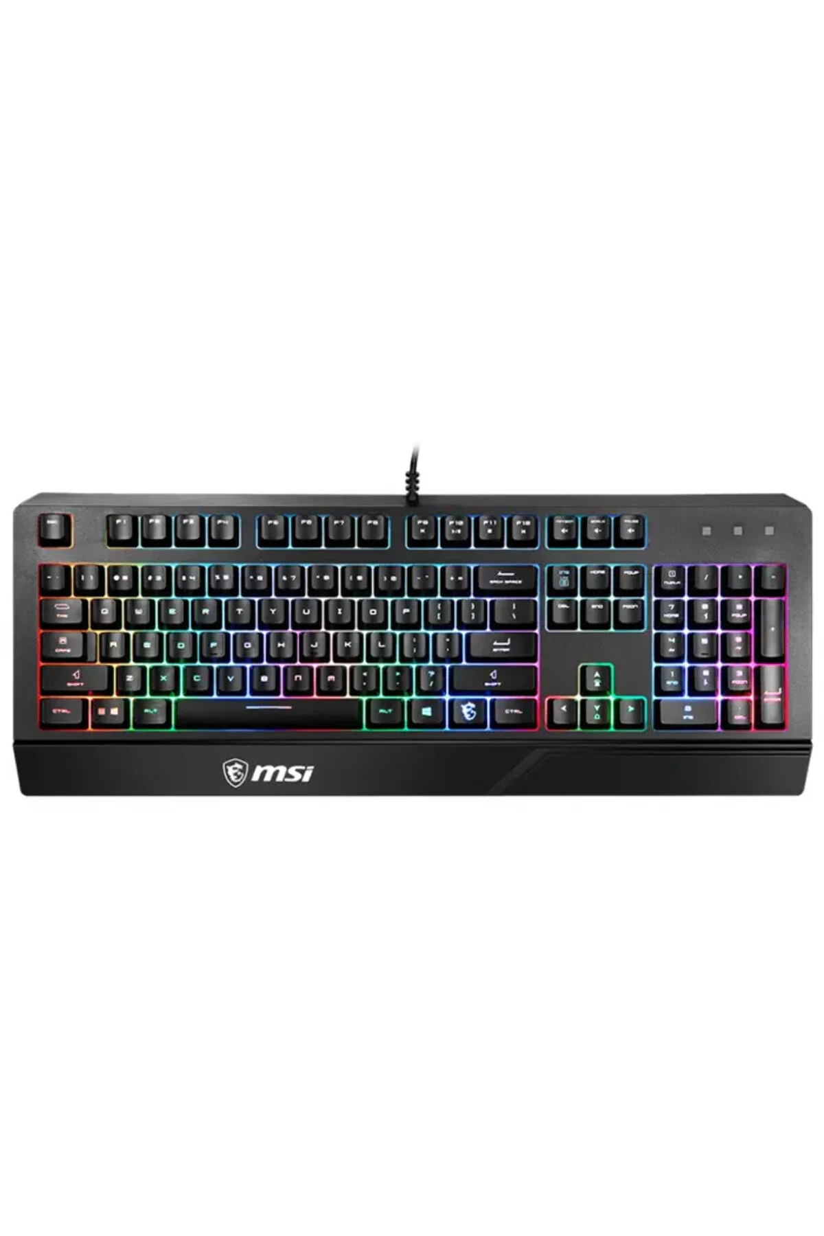 MSI Vıgor Gk20 Tr Raınbow Arka Aydınlatmalı Gamıng Klavye