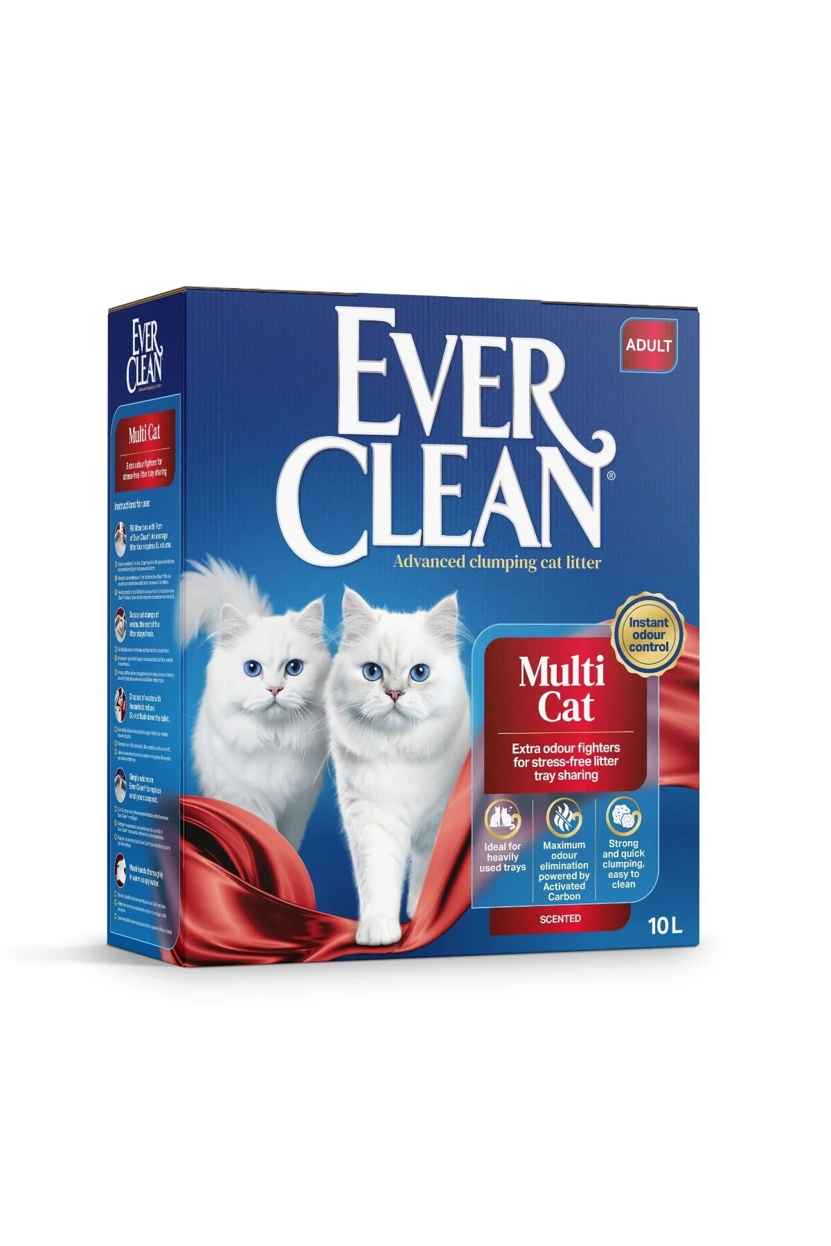 Ever Clean Multiple Cat Doğal Kedi Kumu 10 Lt