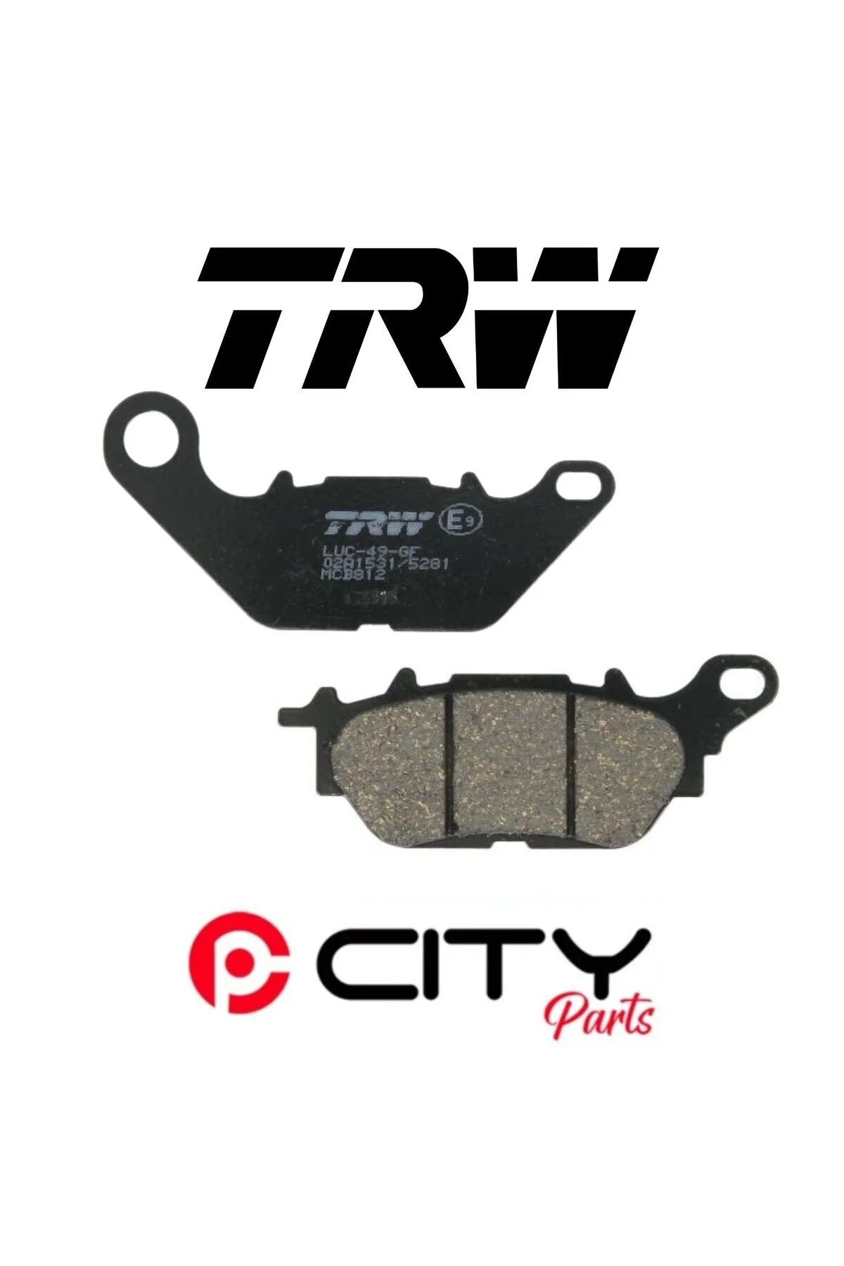Trw Yamaha Nmax 125 2015-2023 Arka Fren Balatası Ct2622
