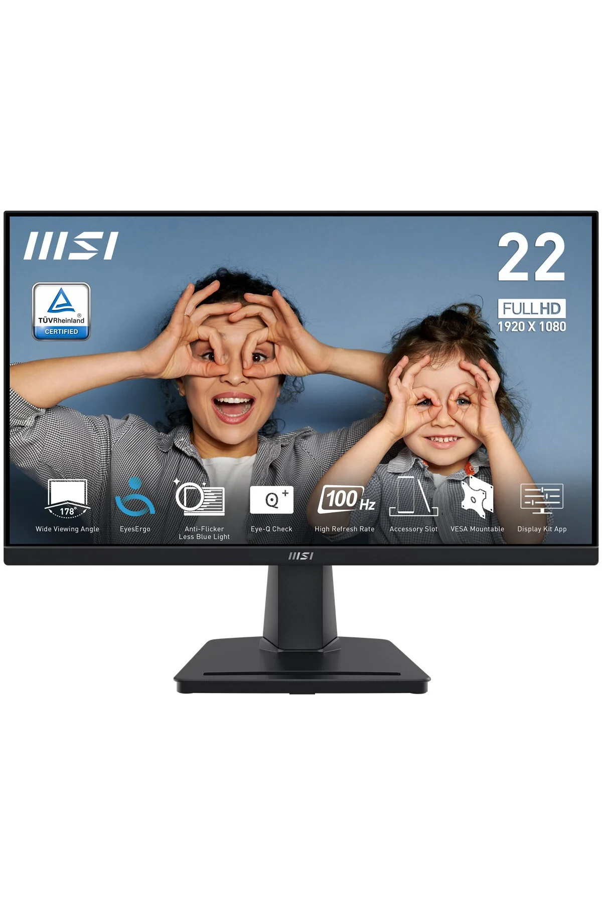 MSI Pro MP225V 21.5″ 1ms 100Hz Anti-Glare VA Full HD FreeSync Monitör