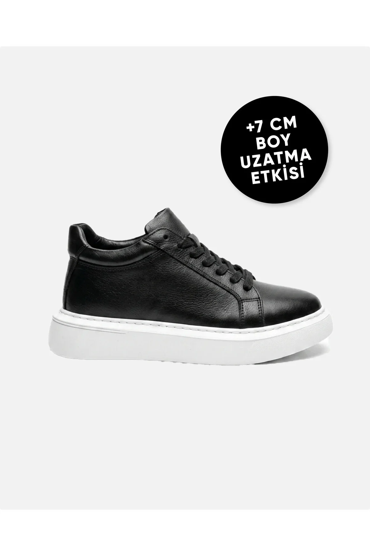 Lorvenzo Deri Sneaker +7 CM Boy Uzatan Ayakkabı